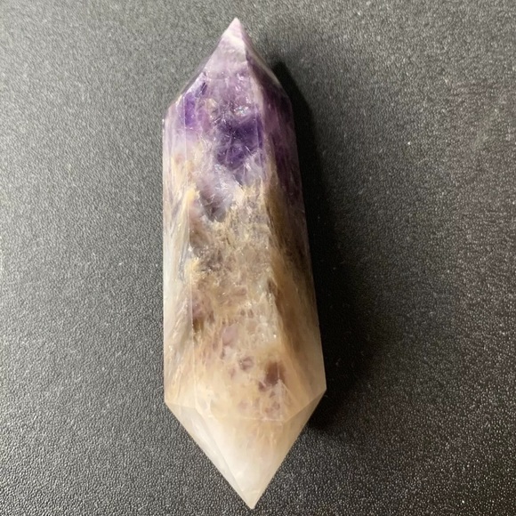 BOGO1/2 Chevron Amethyst Double
Pointed Polished Crystal Tower
Wand Healing 82g - Picture 6 of 17